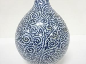 古伊万里 染付 蛸唐草 大徳利 | 宗 sou::お茶道具・着物のお店